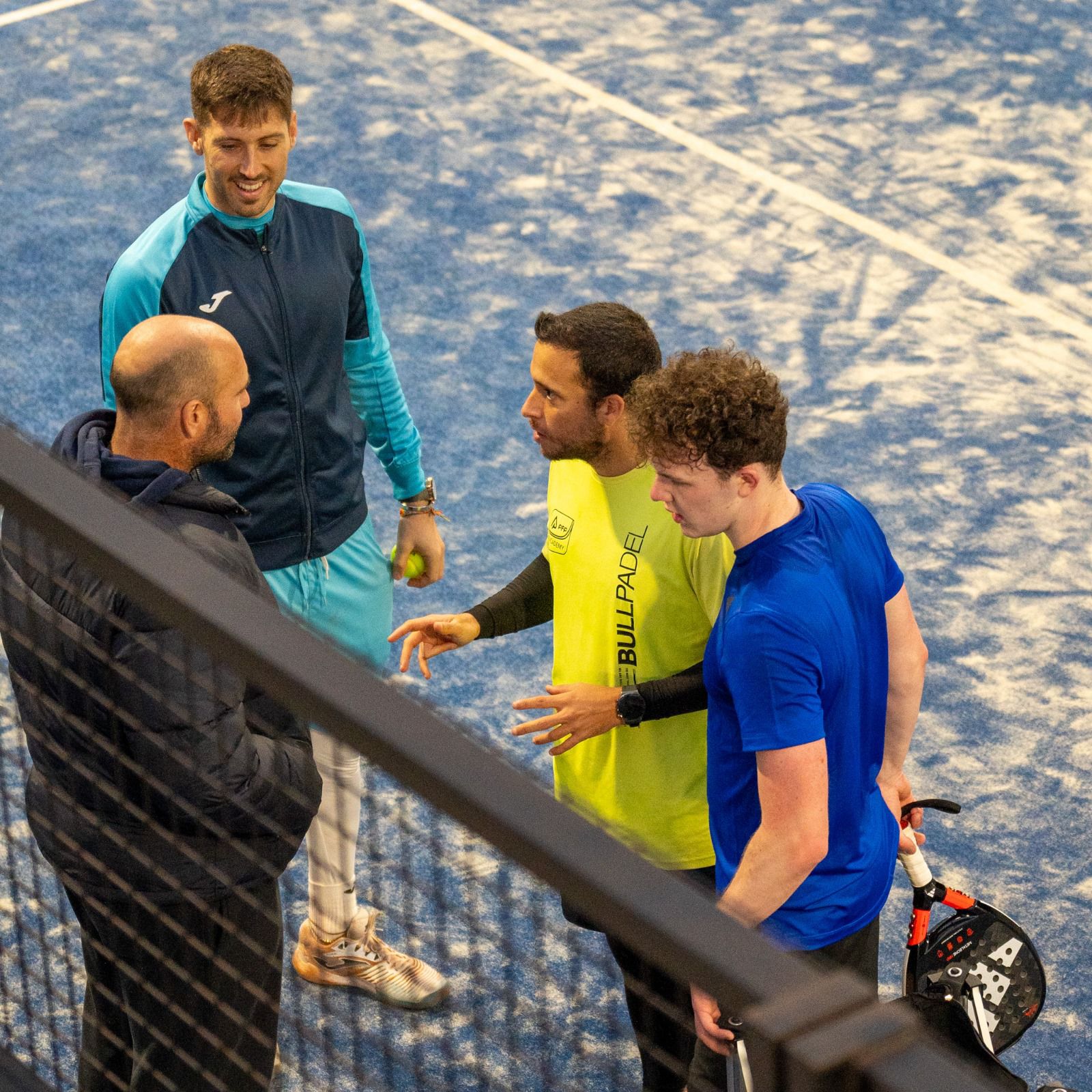 Alumnos de Margal Padel Academy