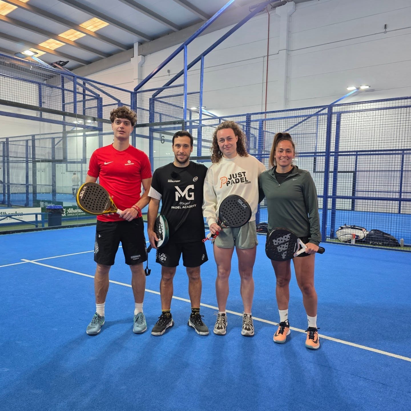 Entrenamiento en Margal Padel Academy